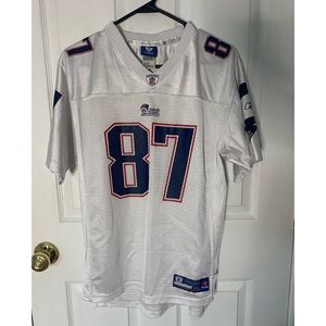 White New England Patriots Gronk Jersey